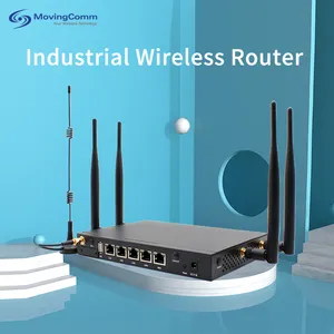 Çoklu SIM kart 4G 5G LTE WIFI hücresel Modem endüstriyel sınıf VPN Router ile Dual band WiFi 2.4GHz 5GHz Gigabit Ethernet bağlantı noktaları