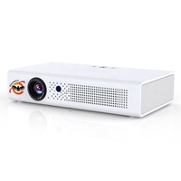 Proyector LED Portátil EASUNTECH WiFi Inalámbrico, Cine Móvil 3D DLP, Video para Exteriores, Mini Proyector Inteligente Android 4K, Cine en Casa, 500 Lúmenes