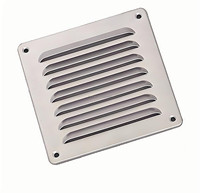 Capot étanche à la pluie en acier inoxydable, sortie d'échappement perforée de ventilation de calandre de dissipation thermique