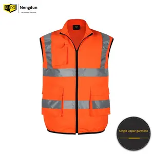 <span class=keywords><strong>Gilet</strong></span> Estivo Casual da <span class=keywords><strong>Uomo</strong></span> <span class=keywords><strong>con</strong></span> Ventilatore Integrato, Anti-Pilling, 100% Poliestere Lavorato a Maglia 180g, Abbigliamento Esterno - Product Image 5