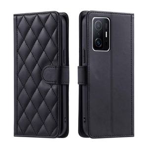Di lusso morbido portafoglio in TPU Flip pelle custodia per telefono cellulare borse con cinturino a mano per <span class=keywords><strong>Xiaomi</strong></span> <span class=keywords><strong>11T</strong></span> custodia per Slot Card - Product Image 1