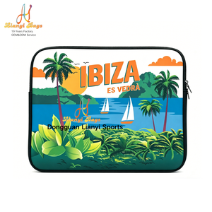 Funda Protectora para Portátil <span class=keywords><strong>de</strong></span> Neopreno con Estampado <span class=keywords><strong>de</strong></span> <span class=keywords><strong>Ibiza</strong></span>, Personalizada <span class=keywords><strong>de</strong></span> Fábrica, para Viajes, Oficina y Escuela - Product Image 2