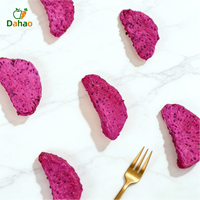 Dragonfruit lyophilisé en gros 30g, collation naturelle sans sucre, fruits secs entiers de pitaya, disponible en OEM/ODM