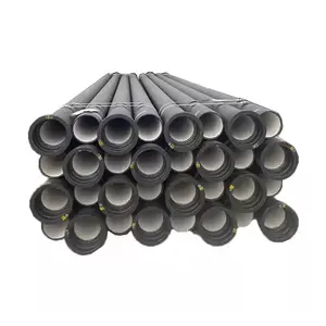 Tubo de ferro dúctil ISO 2531 K9 de grande diâmetro, tubo de engenharia com melhor preço, 800 mm, 900 mm, 1200 mm