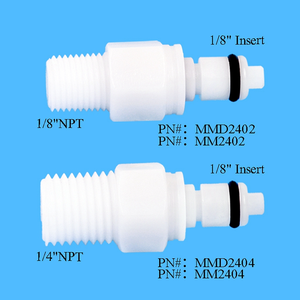 Прямая Продажа с завода, 1/8 трубка, <span class=keywords><strong>3</strong></span> мм, прямое Крепление на панель, быстросоединяющая муфта, пластиковая Соединительная муфта для труб - Product Image 5