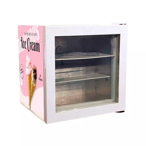 Mini congélateur de <span class=keywords><strong>table</strong></span> à crème glacée à porte en verre - Product Image 4