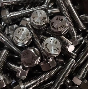 Tiges filetées complètes en acier allié Inconel 718 N07718, résistantes à l'érosion, matériau spécial OEM DIN 976 ASME B18.31.2, M4-M90, avec écrous - Product Image 4