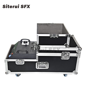 Siterui SFX w خرطوم مزدوج قائم على الماء ، جهاز ضباب أرضي منخفض يدعم التحكم اللاسلكي dmx lcd لحفل الزفاف - Product Image 5