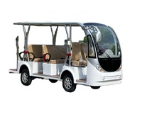 Nouveau véhicule électrique de tourisme, véhicule de transport pour sites touristiques, entièrement fermé, convertible, patrouilleur à quatre roues