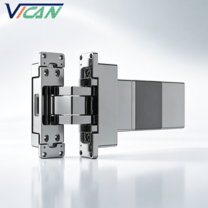 Charnière invisible robuste VICAN Custom 3D réglable et dissimulée pour porte intérieure - Product Image 1
