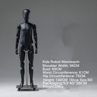Luxuriöse Roboter-Schaufensterpuppe mit Vollkörper, Verstellbare Schaufensterpuppe für Kleidungspräsentation, Flexible Bewegliche Gelenke, Sportliche Schaufensterpuppe