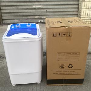 غسالة كهربائية صغيرة محمولة للمنزل بتصميم مناسب للأطفال والنساء والرجال مع مجفف دوار مصنوعة من البلاستيك للتنظيف - Product Image 3