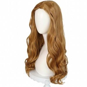 <span class=keywords><strong>Película</strong></span> <span class=keywords><strong>Megan</strong></span> Robot Dolls Cosplay M3GAN peluca rizada marrón larga - Product Image 3