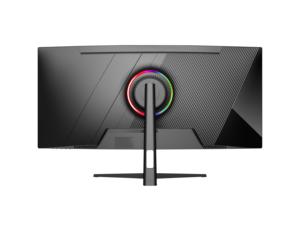 Prezzo a buon mercato 21:9 widescreen WQHD 34 pollici 4K 3440x1440 risoluzione 120Hz 1ms risposta base fissa 1500R <span class=keywords><strong>monitor</strong></span> <span class=keywords><strong>LCD</strong></span> curvo - Product Image 2