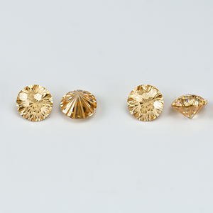 Xingyue-GEMA suelta de alta calidad, color dorado Noble, moissanita, Diamante VVS, claridad, firework, corte, joyería de moissanita - Product Image 1