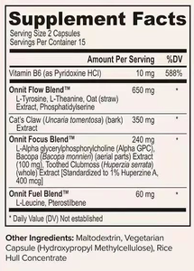 <span class=keywords><strong>Alpha</strong></span> Brain Premium Adult Brain Supplement Konzentration Fokus Gedächtnis unterstützung Kapseln Pulver Dosierung sform
