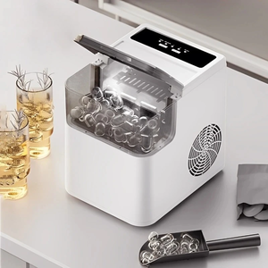 Nueva Máquina de <span class=keywords><strong>Hielo</strong></span> Eléctrica de Escritorio, Multifuncional, Pequeña, Automática, para el Hogar, Cocina, Oficina, Portátil - Product Image 1