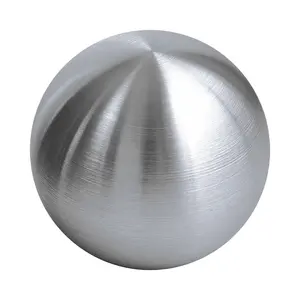 89 мм полые стальные шарики полые шлифовальные полые шарики бесшовные декоративные полые шарики из нержавеющей стали
