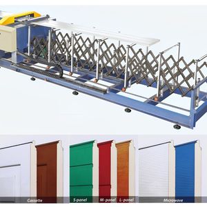 Máquina formadora de rollos de Panel de puerta de garaje, protección de dedo de espuma PU, totalmente automática, 40-50mm de espesor - Product Image 5