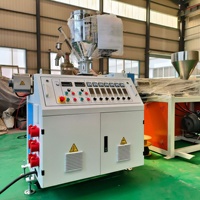 Ligne de production de gaines thermorétractables WOLJIA SJ30/35/50, extrudeuse à vis simple avec pompe, roulement, moteur à engrenages, haute productivité