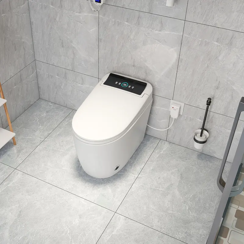 자동 열려있는 각자 비데를 가진 청결한 전자 화장실 지적인 똑똑한 화장실