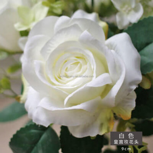 Flores de Seda Promocionales RTS, Rosas de Palacio, Cabezas de Flores Grandes de 12 cm, Color Verde, para Decoración de Paredes Florales, Arcos, Caminos de Mesa Florales - Product Image 2
