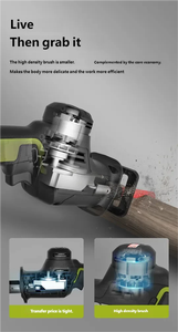 Sierra Recíproca Eléctrica Inalámbrica WU500.9, Sierra Eléctrica de Litio con Cargador y Batería Originales - Product Image 5