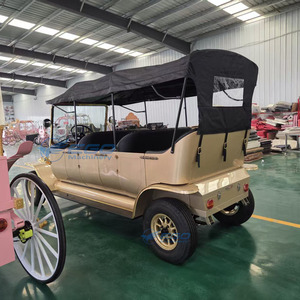 Ventes d'usine – Voiture électrique classique rétro 11 places, haute performance, cabriolet doré, voiture électrique vintage d'<span class=keywords><strong>occasion</strong></span> - Product Image 3