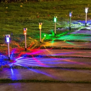 Lámpara Solar para Jardín, Lámpara Solar Exterior Impermeable, Iluminación de Paisaje para Caminos, Patios, Jardines y Decoración - Product Image 6