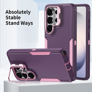 Funda Protectora Invisible con Soporte Metálico <span class=keywords><strong>para</strong></span> Teléfono, Diseño Creativo, Envío Directo de Fábrica, <span class=keywords><strong>para</strong></span> Samsung S26 S25 S24 S23 <span class=keywords><strong>Ultra</strong></span> Plus - Product Image 2