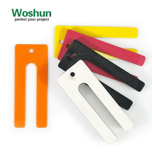 Woshun 90x35 عبوات نافذة حذاء الحصان عبوات بلاستيكية حدوة حصان عبوات نافذة حدوة الحصان عبوات فواصل بلاستيكية لملء وتسوية - Product Image 3