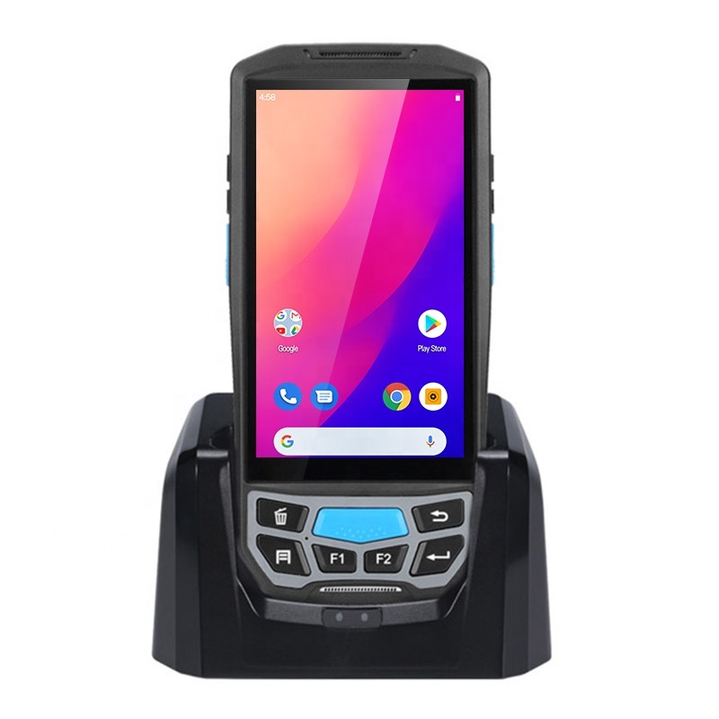 Сканер штрих-кода на Android 9,0 NFC RFID 2D IP66 водонепроницаемый PDAs UNIWA S9000 NFC 4G LTE 5 дюймов Прочный android pdas handhelds