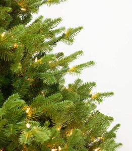 KERVINO Árbol <span class=keywords><strong>de</strong></span> <span class=keywords><strong>Navidad</strong></span> Artificial <span class=keywords><strong>de</strong></span> Abeto Aspen Preiluminado <span class=keywords><strong>de</strong></span> 6,5 <span class=keywords><strong>Pies</strong></span> con 500 Luces Transparentes Listadas por UL Verde - Product Image 5