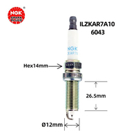 Neu für Iridium-Zündkerzen ILZKAR7A10 A0041593903 für Mercedes-Benz Fahrzeuge