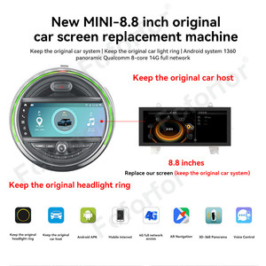 8.8 "Android 13 pour BMW nouveau <span class=keywords><strong>MINI</strong></span> <span class=keywords><strong>autoradio</strong></span> pour NBT/EVO Auto vidéo GPS Navigation lecteur multimédia unité principale - Product Image 5