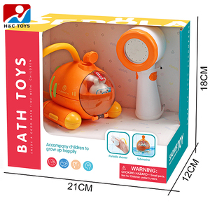 Jouet de bain sous-marin en forme de carotte, pommeau de douche pour bébé, jouet de pulvérisation <span class=keywords><strong>d</strong></span>'<span class=keywords><strong>eau</strong></span> pour la salle de bain, améliore les capacités sensorielles et cognitives du bébé - Product Image 2