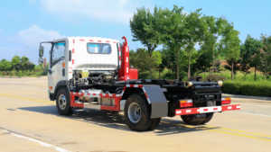 รถขนขยะแบบเกี่ยว6ลูกบาศก์รถบรรทุกขนขยะขนขยะด้วยตัวเอง - Product Image 5