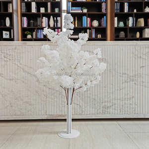 E Trang Trí Đám Cưới Cây Nhỏ Bàn Trung Tâm Nhân Tạo Lụa Hoa Anh Đào Hoa Màu Hồng Cây Hoa Cho Đảng Tổ Chức Sự Kiện Bảng - Product Image 3