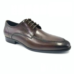 Chaussures Oxford décontractées de luxe rétro pour hommes Dreamy Stark en cuir véritable à lacets respirantes et antidérapantes pour mariage - Product Image 1