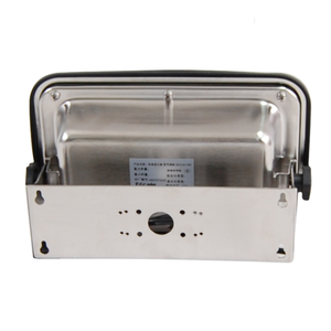 Báscula de plataforma electrónica Veidt con indicador LED, alarma luminosa y controlador impermeable - Product Image 3