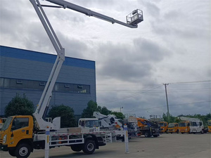Camión con Plataforma Elevadora JMC de 16-32 m, Plataforma de Trabajo Aérea Montada en Camión, Brazo Telescópico, Motor Diésel, Operación Ligera - Product Image 6