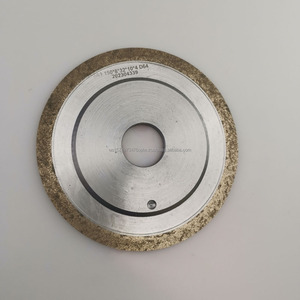 Fabricante de ruedas de diamante, rueda de diamante de resina 12V5, pulido superfino, Unión de Metal para aplicación de precisión de unión de resina - Product Image 2