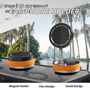 Soporte Magnético para Teléfono de Coche con Diseño de Base para PC y Función de Rotación con Agarre, para Hogar, Coche, Escritorio, Exteriores, Venta Directa de Fábrica, Muestra Gratuita - Product Image 2