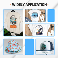 Imprimante A3 DTG DTF 2 en 1 directement sur la machine à vêtements Imprimante de t-shirts Machine commerciale la plus rentable pour vêtement personnalisé