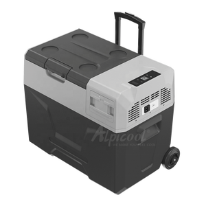 Réfrigérateur de <span class=keywords><strong>camping</strong></span> à compresseur Alpicool ECX40, 12 volts, alimenté par batterie, réfrigérateur-congélateur portable pour voiture, <span class=keywords><strong>prix</strong></span> d'usine, vente en gros - Product Image 1