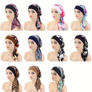 Couvre-chefs, foulards et turbans soyeux et doux pour femmes, bonnets chimio, écharpes, cadeau promotionnel - Product Image 1