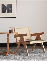 Chaise de salle à manger moderne en cuir rembourré pour restaurant d'hôtel nordique noir blanc à vendre