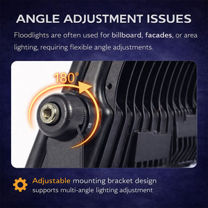 Faro LED da Esterno 50W-400W IP66 ad Alta Luminosità per Illuminazione di Parcheggi, Magazzini, Cortili e Campi Sportivi - Product Image 4