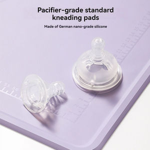 Herramientas para hacer pan lavable resistente al calor Mat Rolling Mat con marcas, alfombras de pastelería de silicona libre de - Product Image 6