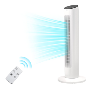 Silent Tower Fan Smart Remote Control Bedroom Office Strong Floor Style Bladeless Cold Air Home Tower Fan Summer - Product Image 1